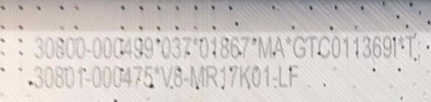 MAIN PARA SMART TV TCL / NUMERO DE PARTE 30801-000475 / 40-MR17T6-MAA2HG / 30800-000499 / V8-MR17K01-LF / 11602-500460 / MR17T6 / PANEL LVU430NDEL / DISPLAY V430DJ1-Q01 REV.D2 / MODELO 43S431 / 43S451 / 43S453 - Imagen 3